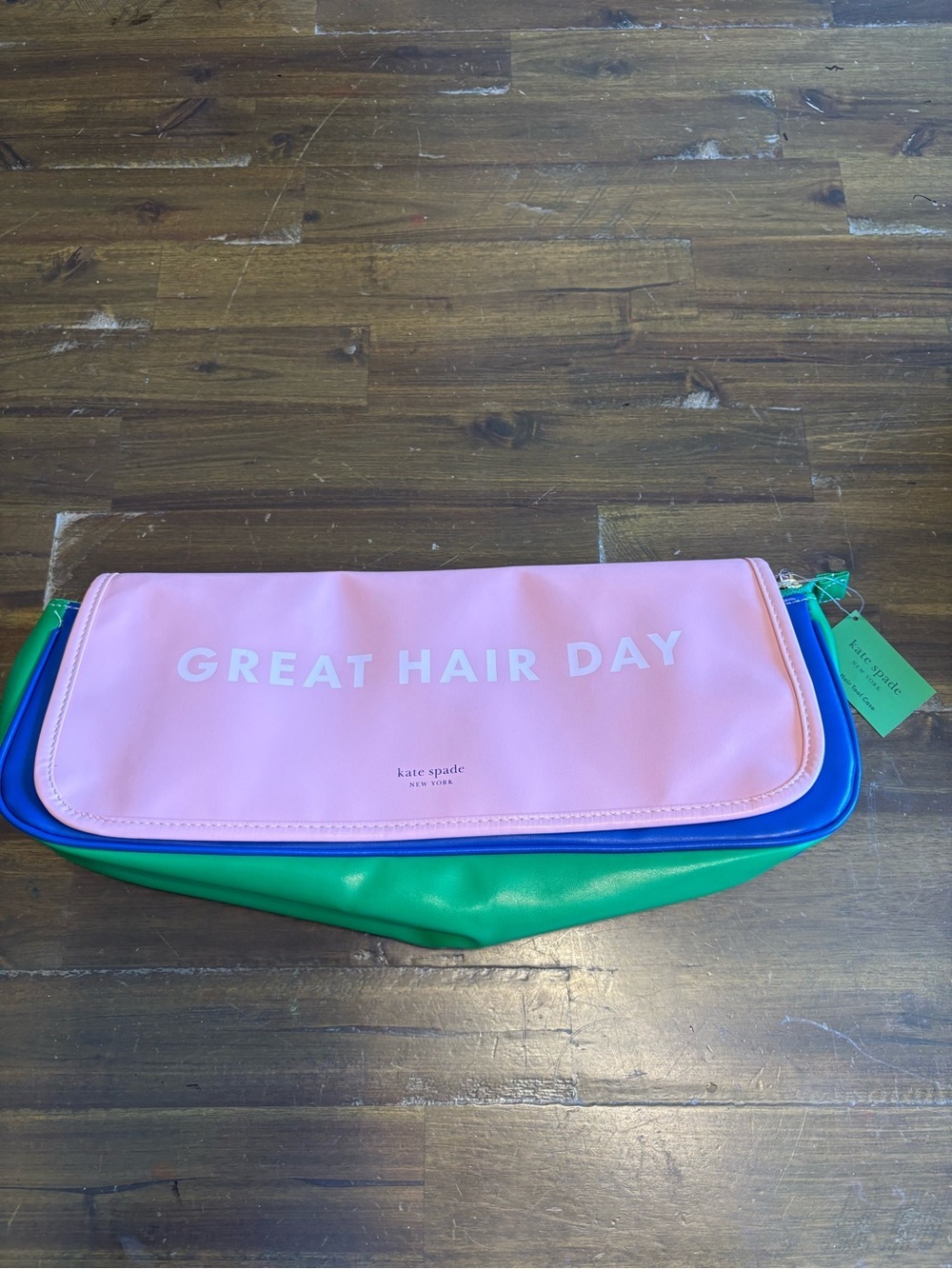Kate Spade Hair Tool Bag Travel Case Heat Mat Organizer Storage Slim Bag